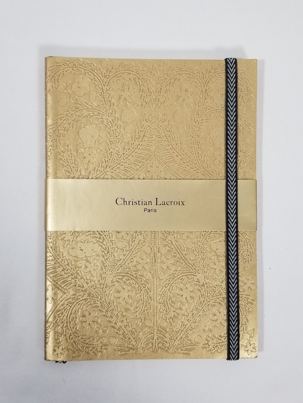 NWOT Christian Lacroix Journal - Lined, Bookmark, Elastic Closure
